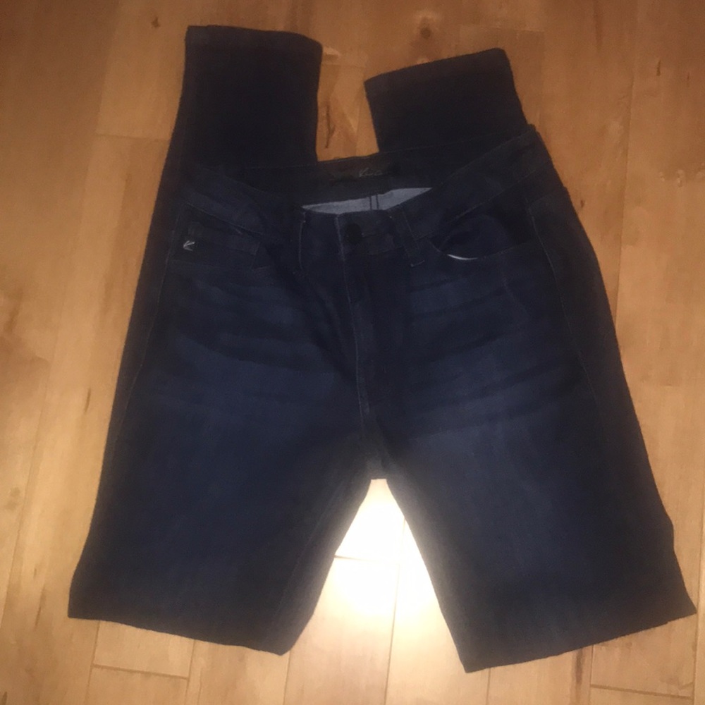 *Price Cut*Super cute dark wash Kan Cans  size 27